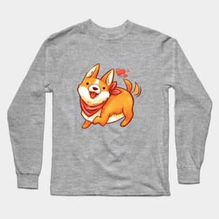 Corgi Love Long Sleeve T-Shirt